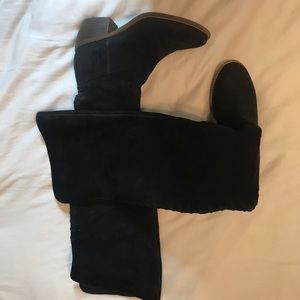 Black Suede Boots